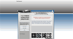 Desktop Screenshot of candcstereos.com